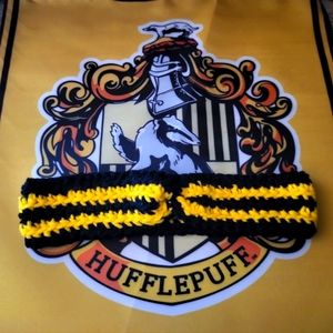 Harry Potter, Hufflepuff crochet Headband